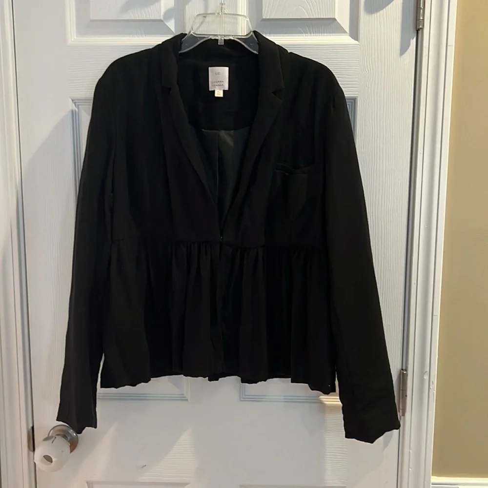 Lauren Conrad peplum blazer - Picture 2 of 7